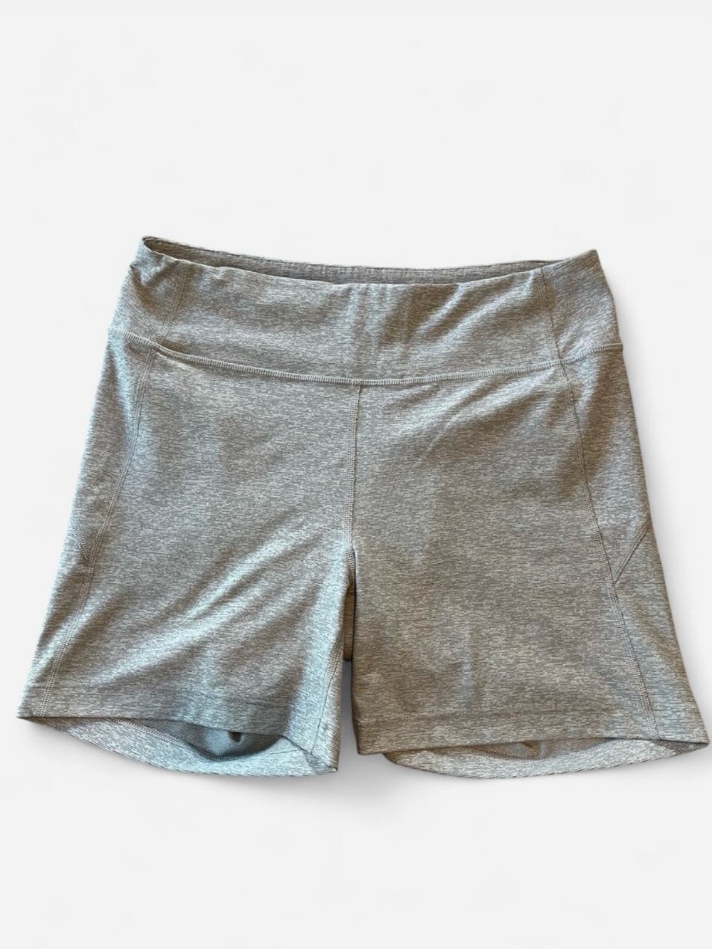 Outdoor Voices Heather Gray Bike Shorts
